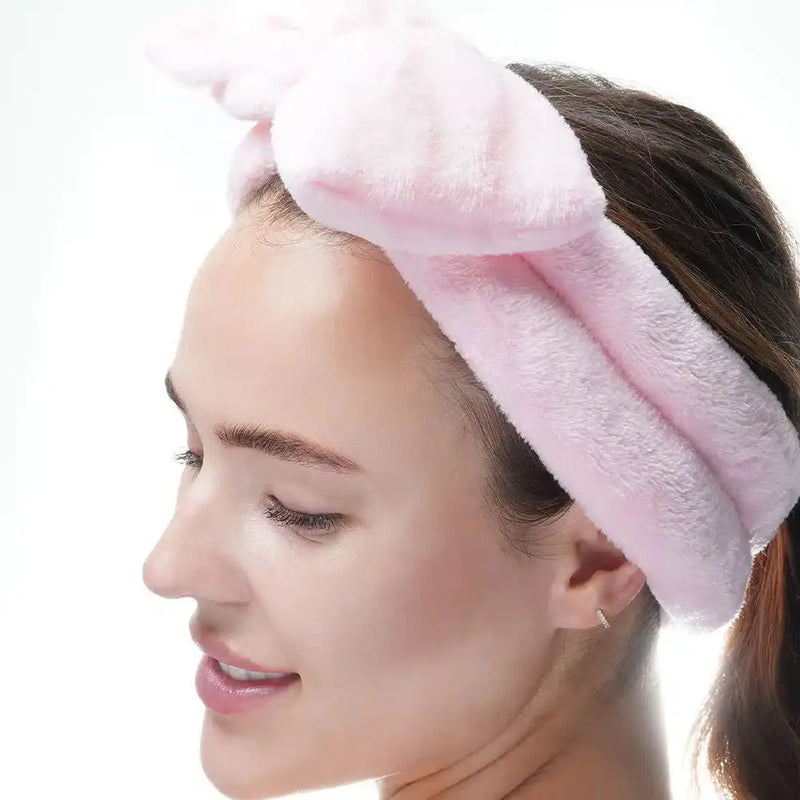 Brushworks Makeup Headband Pink