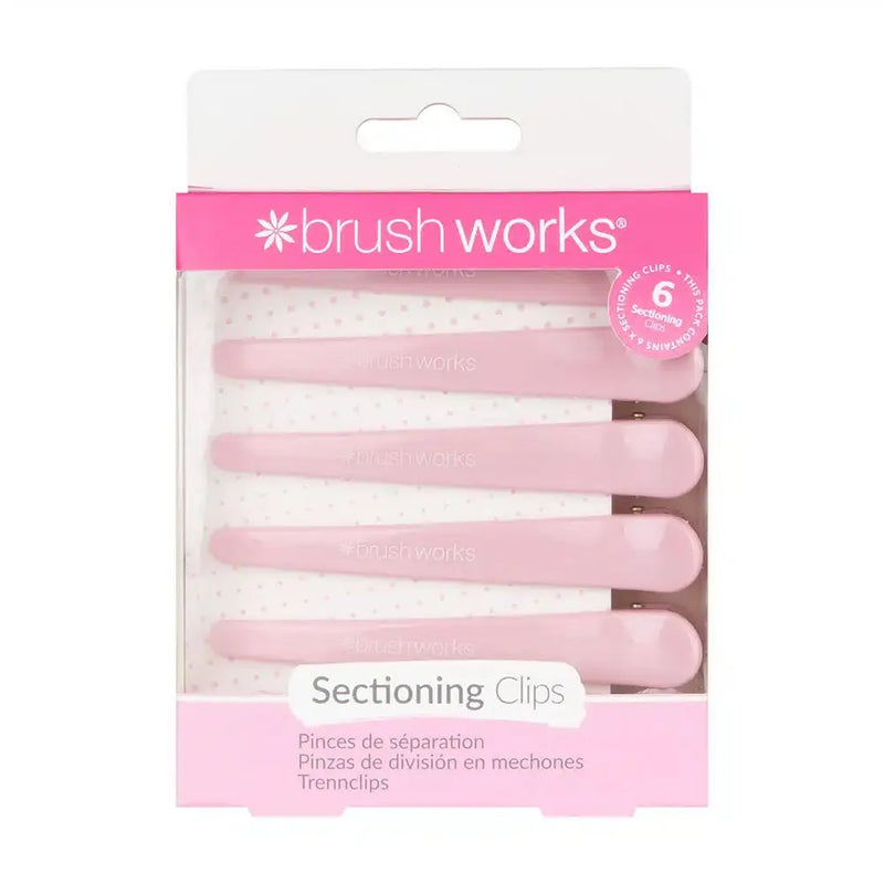 Brushworks Sectioning Clips