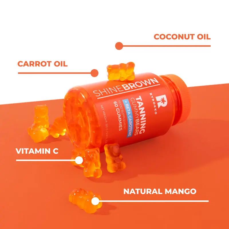 ByRokko Beta Carotene Tanning Gummies