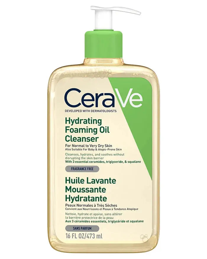 CeraVe Hydrating Foaming Oil Cleanser 473 ml