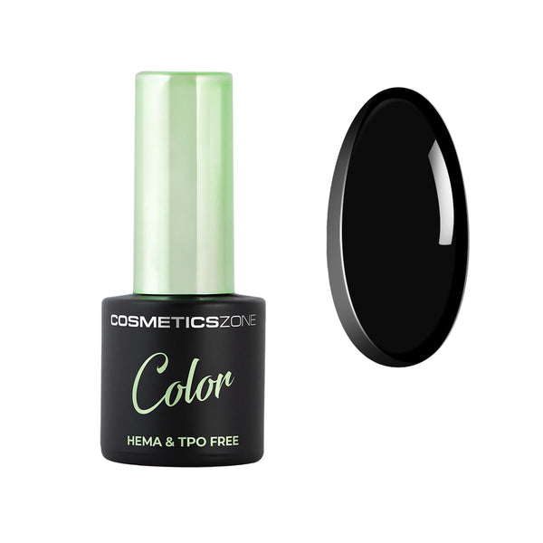 Cosmetics Zone Hypoallergenic Hybrid UV/LED Gel Polish Black Cat 033