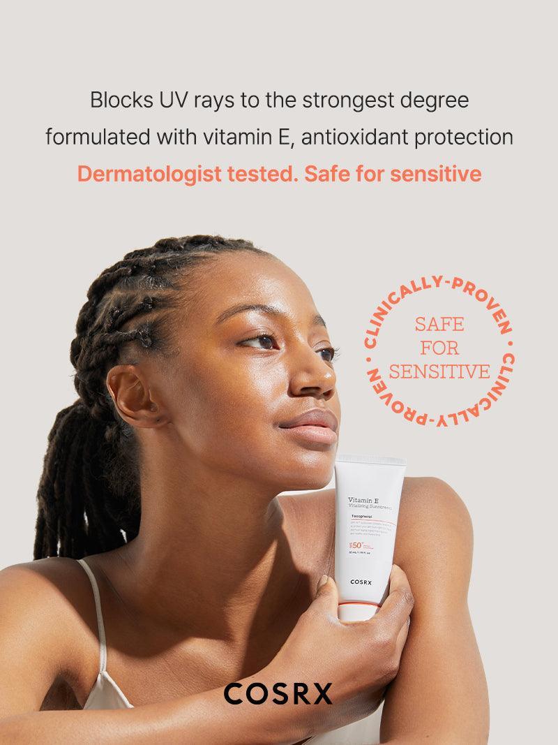 COSRX Vitamin E Vitalizing Sunscreen SPF 50+