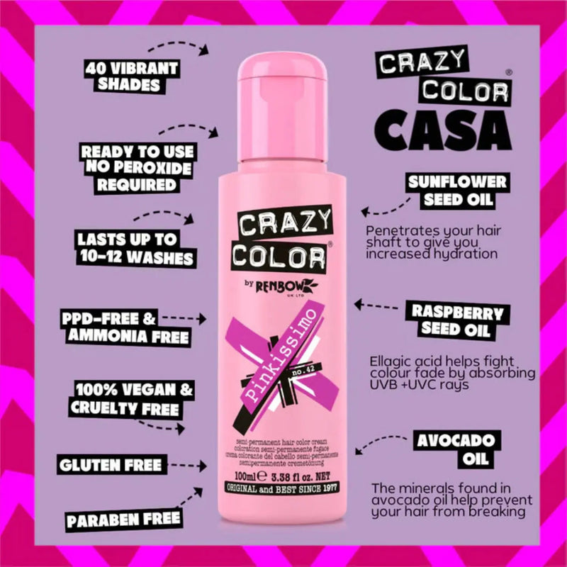 Crazy Color 42 Pinkissimo