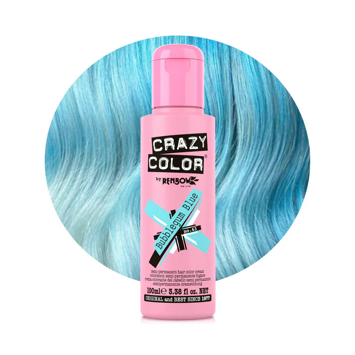 Crazy Color 63 Bubblegum Blue