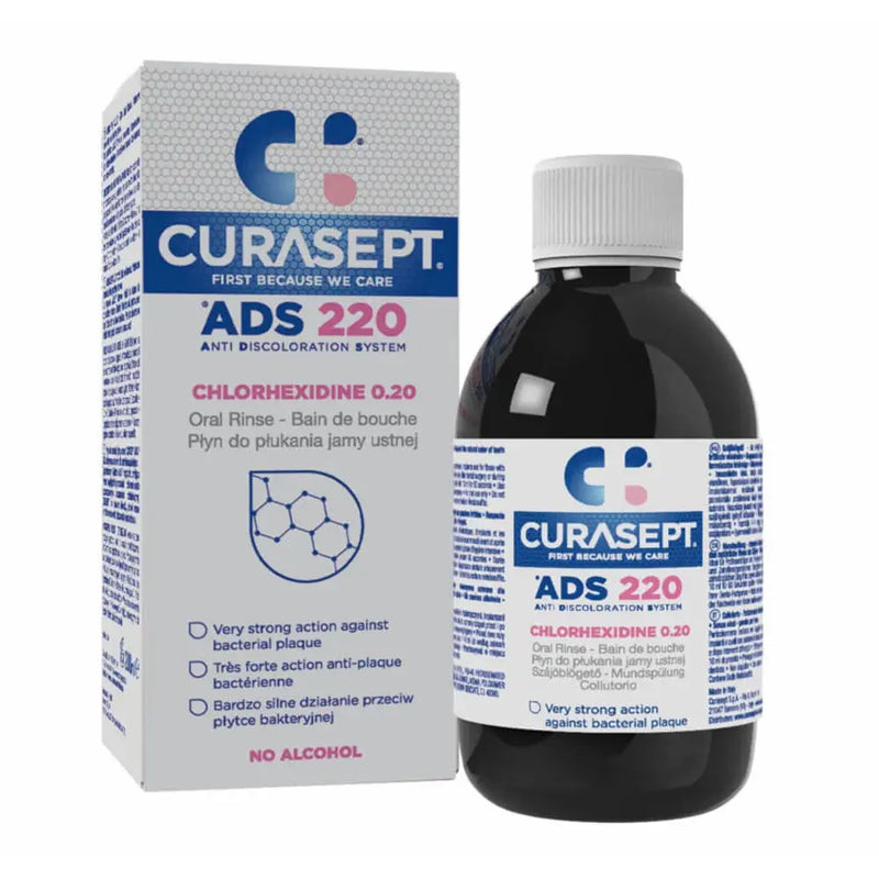 Curasept Ads Mouthwash 220 0,20% Chloorhexidine