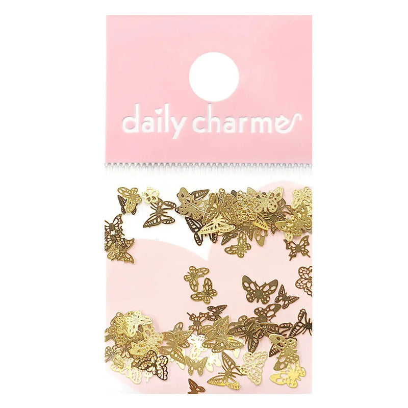 Daily Charme Delicate Butterfly Stud Gold