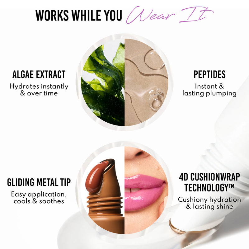 Danessa Myricks Beauty Glosswork 4d Ultra Shine Plumping Gloss Spiced Latte