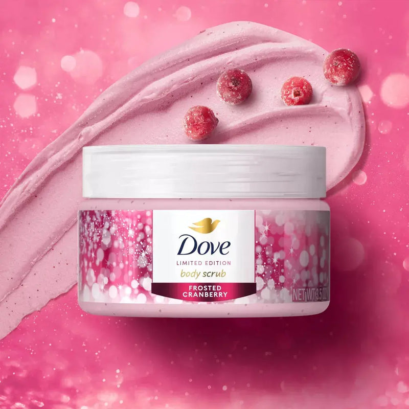 Dove Body Scrub Frosted Cranberry