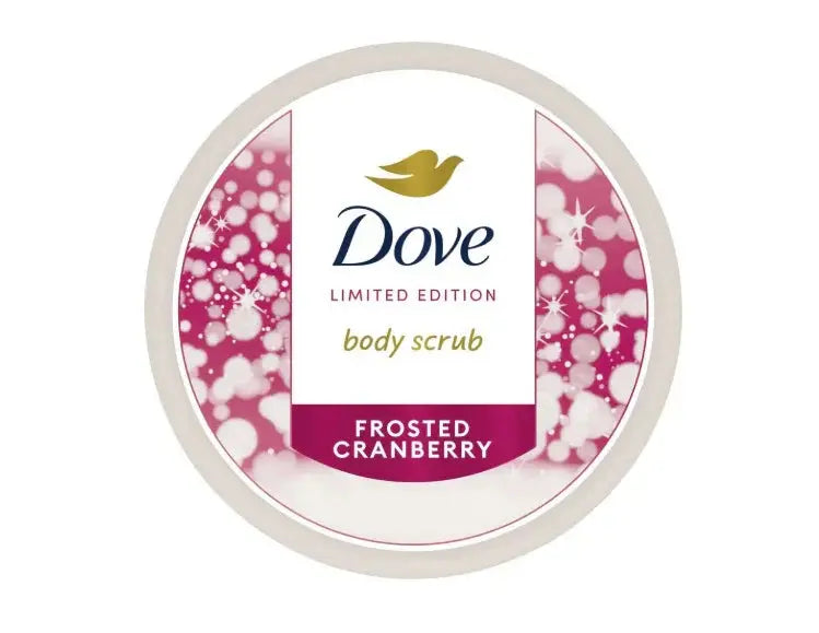 Dove Body Scrub Frosted Cranberry
