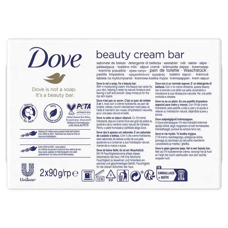 Dove Original Beauty Cream Bar 2-Pack