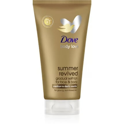 Dove Summer Revived Self-Tanning Lotion Medium to Dark