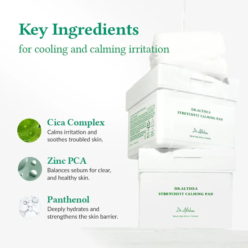 Dr. Althea Stretchfit Calming Pad 50 Sheets