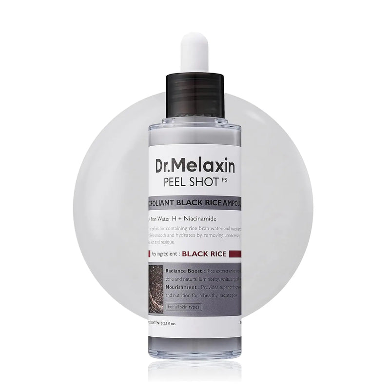 Dr. Melaxin Peel Shot Exfoliant Black Rice Ampoule