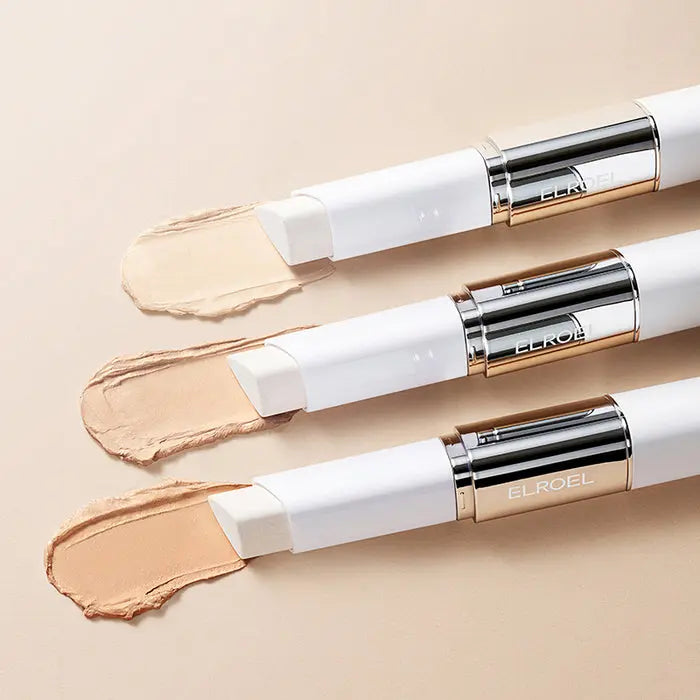 Elroel Blanc Cover Cream Stick Fair, hydraterende foundation stick die zich aanpast aan de huidskleur, foto 2 van 4