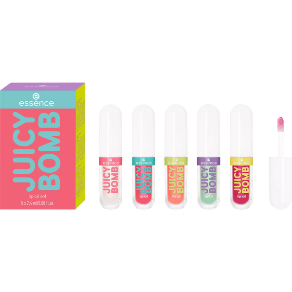 Essence Juicy Bomb Lip Oil Set 01 Glossy Days Ahead!