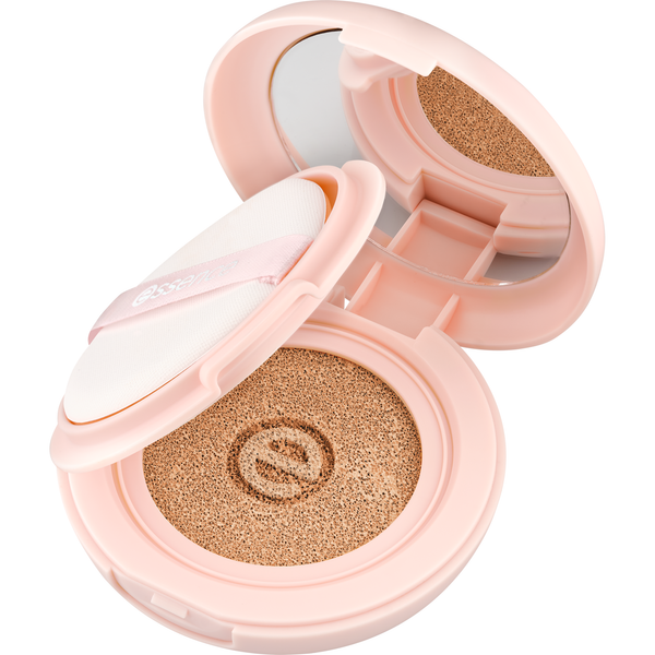 Essence Silky Cushion Foundation 168, foundation met zijdeachtige finish en medium dekking