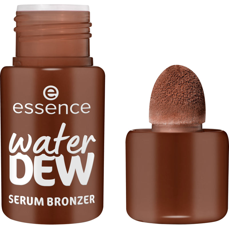 Essence Water Dew Serum Bronzer 40 Deep Beam, liquid bronzer voor een sunkissed glow
