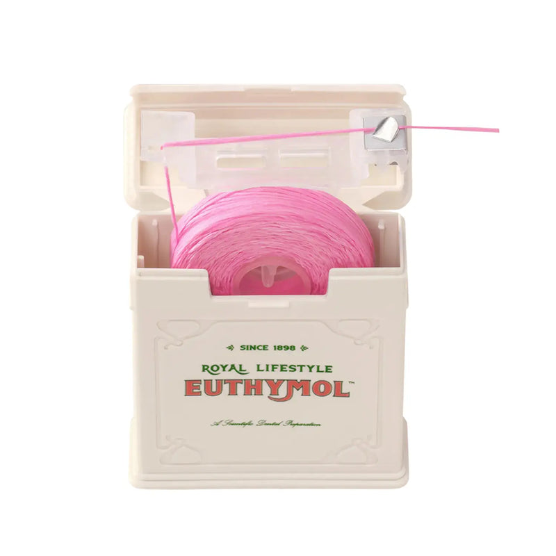 Euthymol Classic Floss, mondverzorging floss voor een frisse adem en tandplakverwijdering