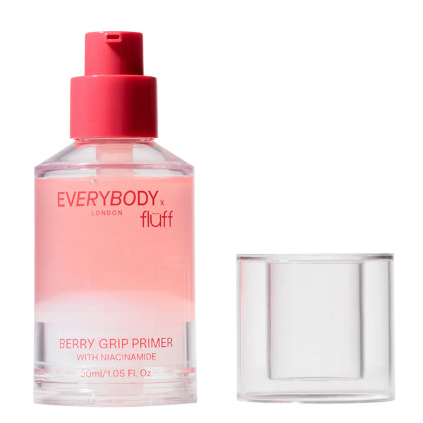 Everybody London X Fluff Berry Grip Primer with Niacinamide