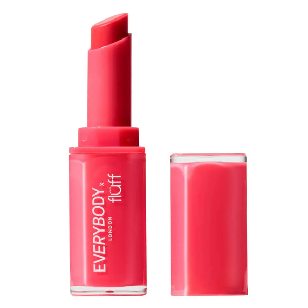 Everybody London X Fluff Peptide Plumping Lipstick Strawberry Kiss