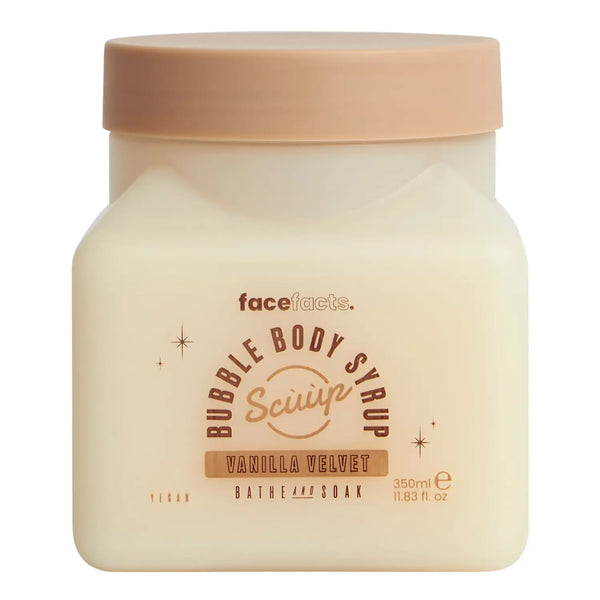 Face Facts Scuup Bubble Body Syrup Vanilla Velvet