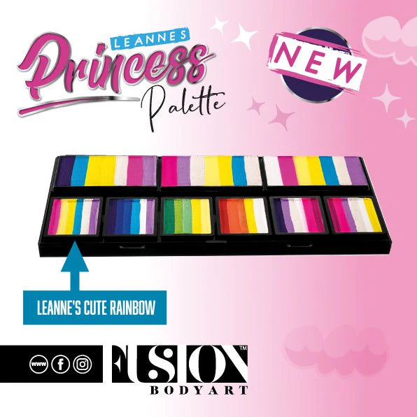 Fusion Body Art Leanne's Princess Petal Palette