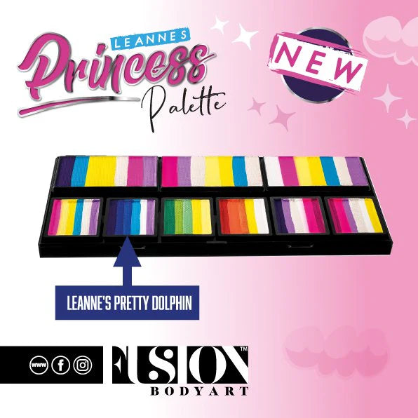 Fusion Body Art Leanne's Princess Petal Palette
