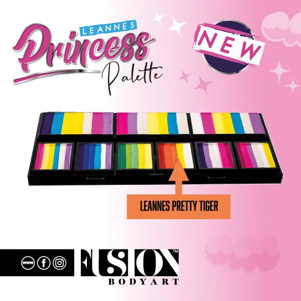 Fusion Body Art Leanne's Princess Petal Palette