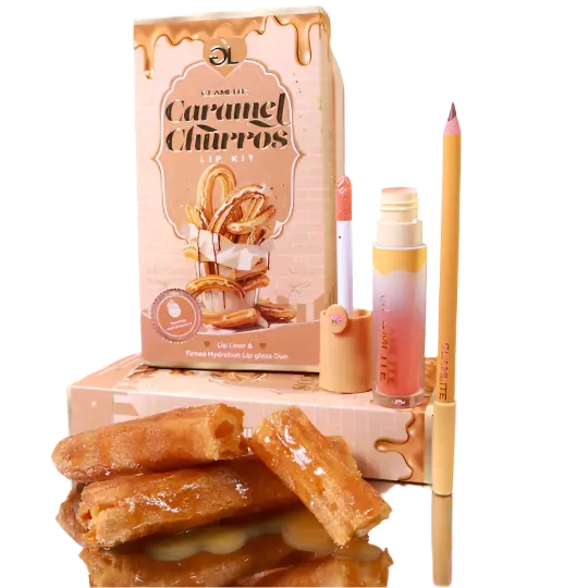 Glamlite Caramel Churro Lip Kit