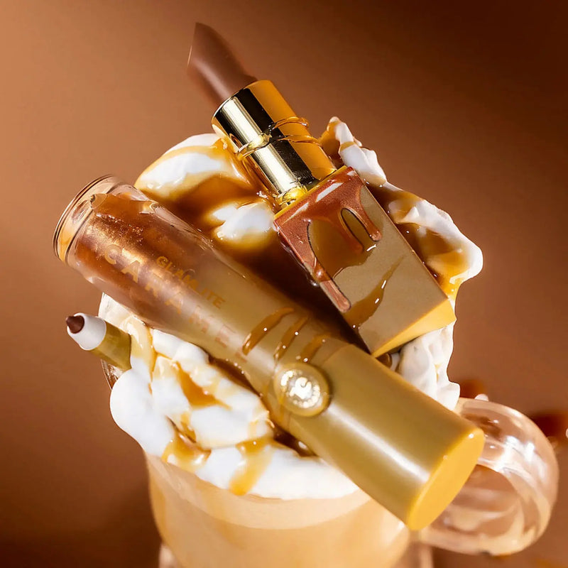 Glamlite Coffee Lip Kit Caramel Frappe