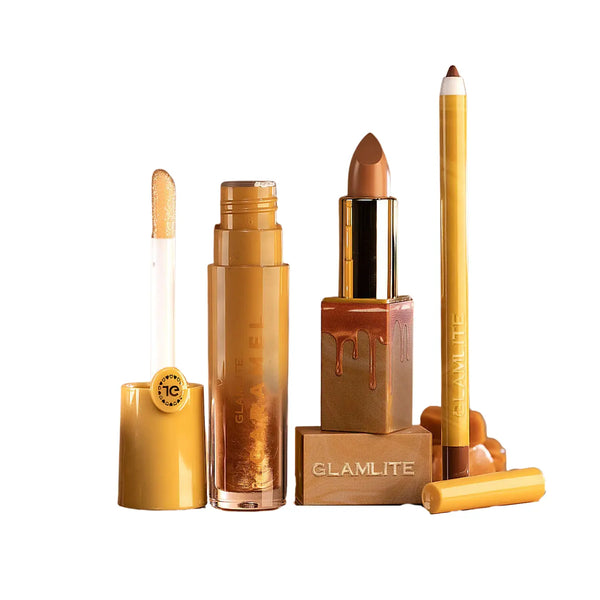 Glamlite Coffee Lip Kit Caramel Frappe