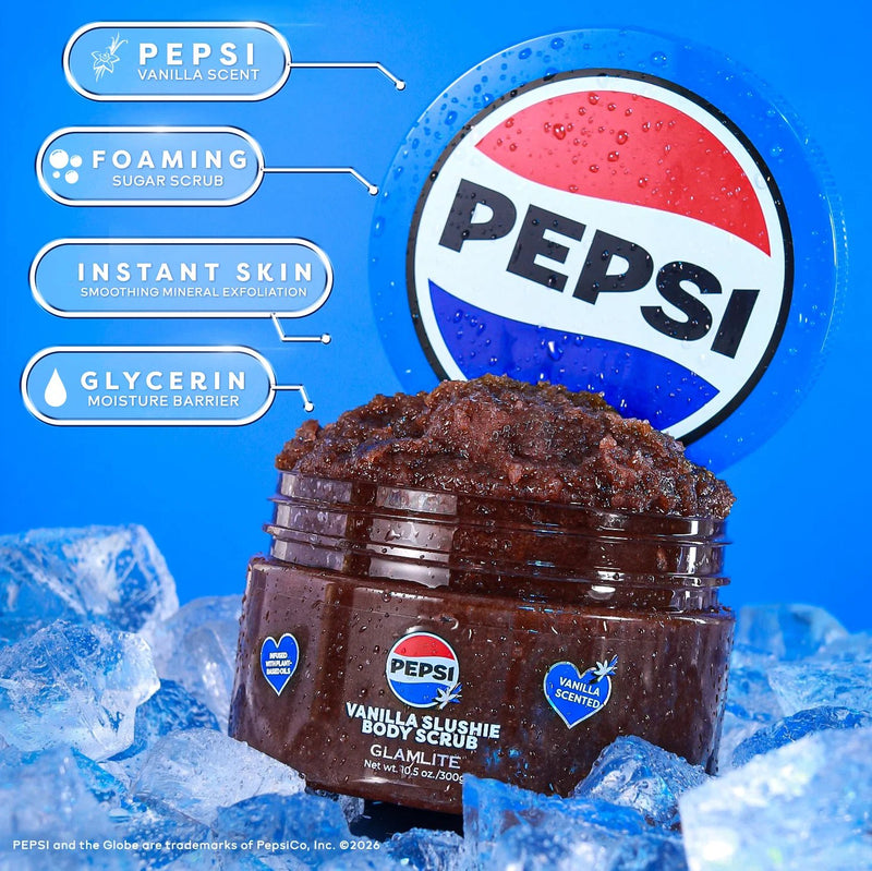 Glamlite X Pepsi Vanilla Slushie Body Scrub