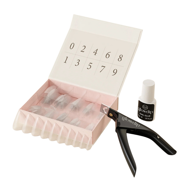 Glowdip Fake Tips Set Hele Tips