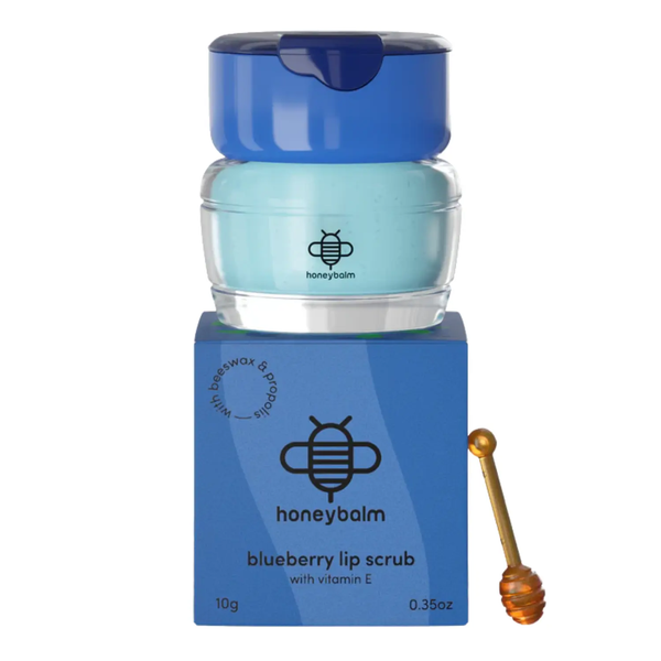 Honeybalm Lip Scrub Blueberry