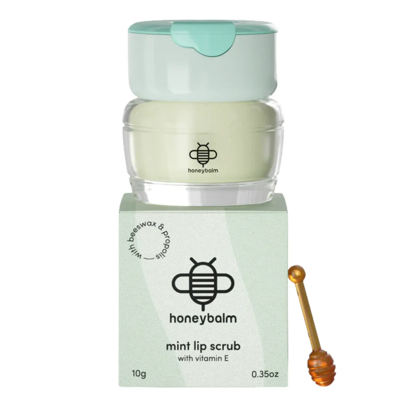 Honeybalm Lip Scrub Mint