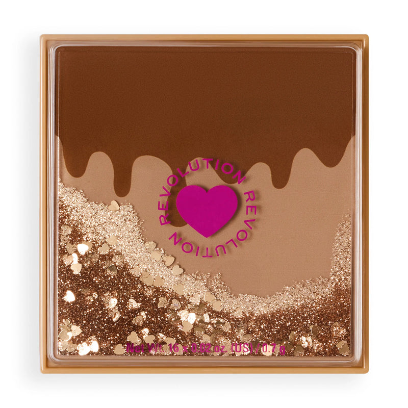I Heart Revolution Naughty or Nice Shadow Palette Mocha Magic