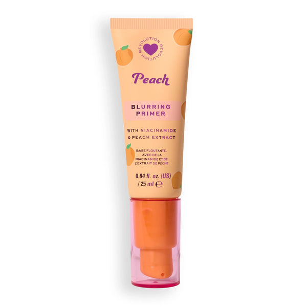 I Heart Revolution Peach Mattifying Primer, matterende gezichtsprimer met perzikextract