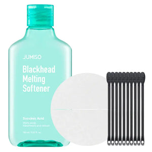 Blackhead Melting Softner & Cotton Pads & Cotton Swab