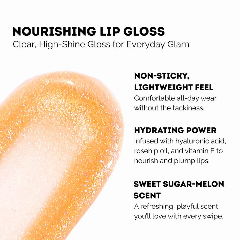 Kara Beauty Level Up Lip Gloss Classic, hydraterende lipgloss met glanzende finish