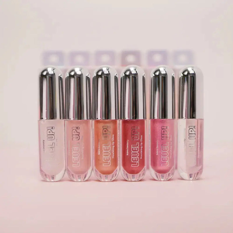Kara Beauty Level Up Lip Gloss Classic, hydraterende lipgloss met glanzende finish