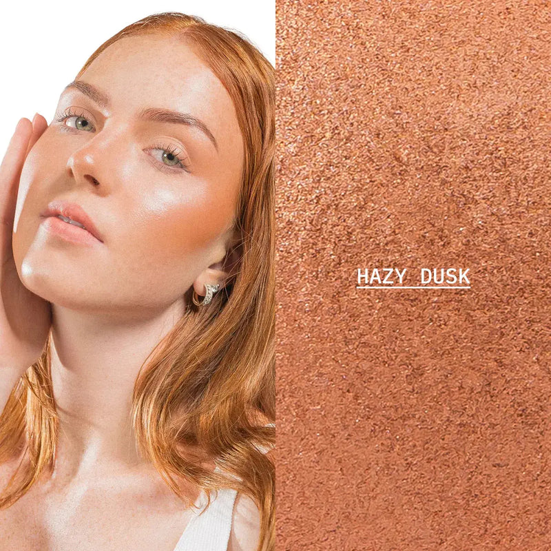 Kara Beauty Sunlit Glow Baked Luminous Blush Hazy Dusk
