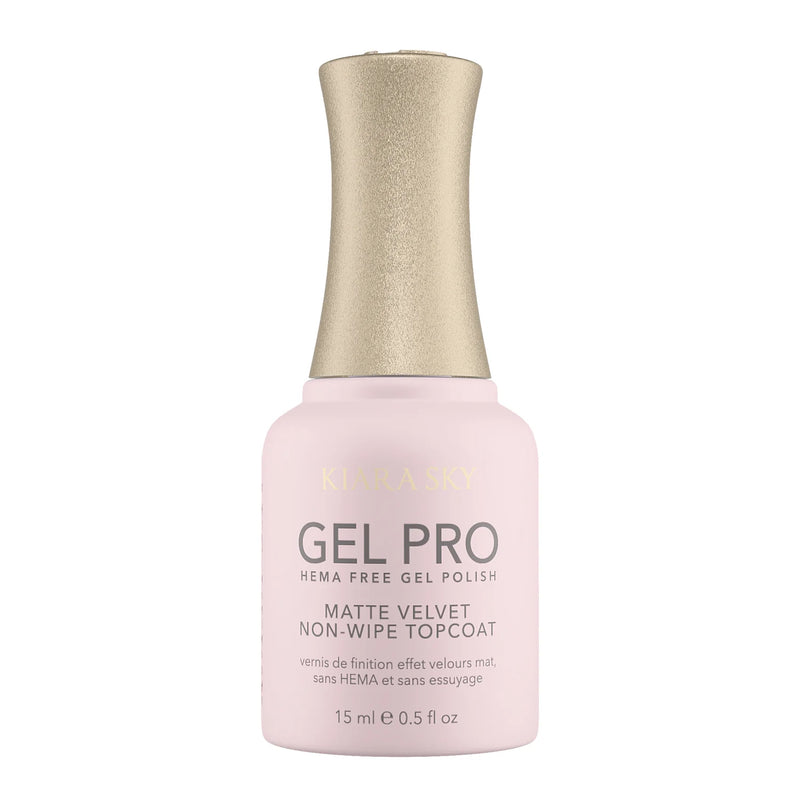 Kiara Sky Gel Pro Matte Velvet Non-Wipe Top Coat
