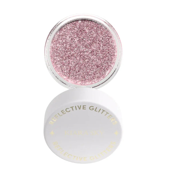 Kiara Sky Reflective Glitter Rosé Fizz