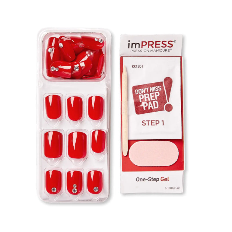Kiss Impress Press-on Manicure Kill Heels
