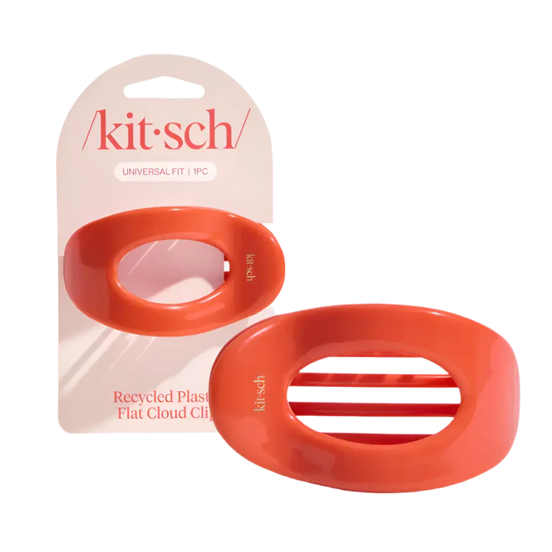 Kitsch Recycled Plastic Flat Cloud Clip Cherry Medium
