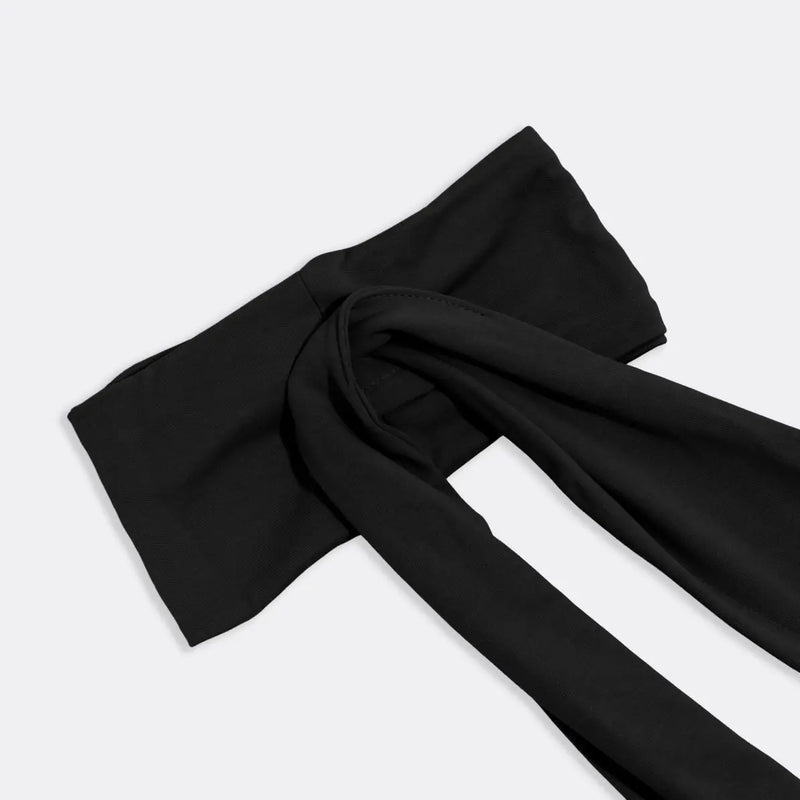 Kitsch Set & Flow Heatless Curling Headband Black