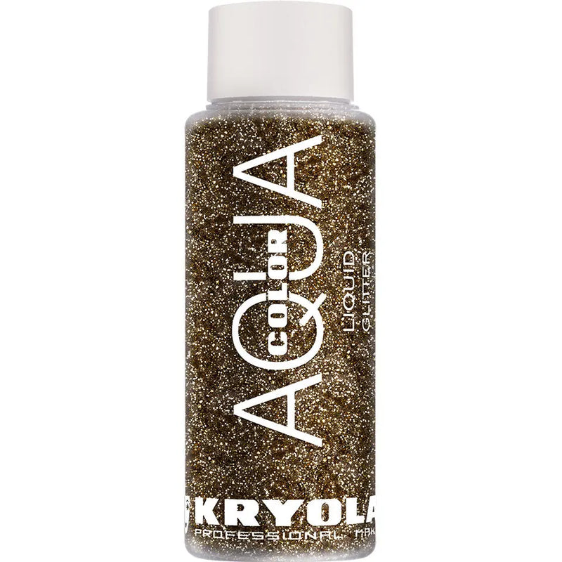Kryolan Professional Make-up Aquacolor Liquid Glitter Gold