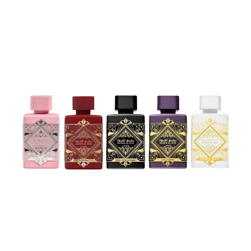 Lattafa Badee Al Oud Discovery Set 5x 5 ml.