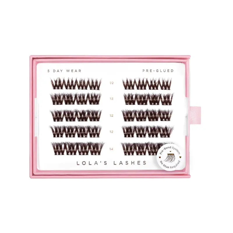 Lola's Lashes Bold Definition Dark Brown Pre-Glued Lashes