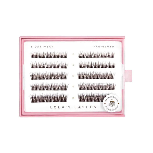 Lola's Lashes Soft Definition Dark Brown Pre-Glued Lashes